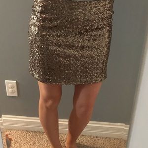 Sequin skirt